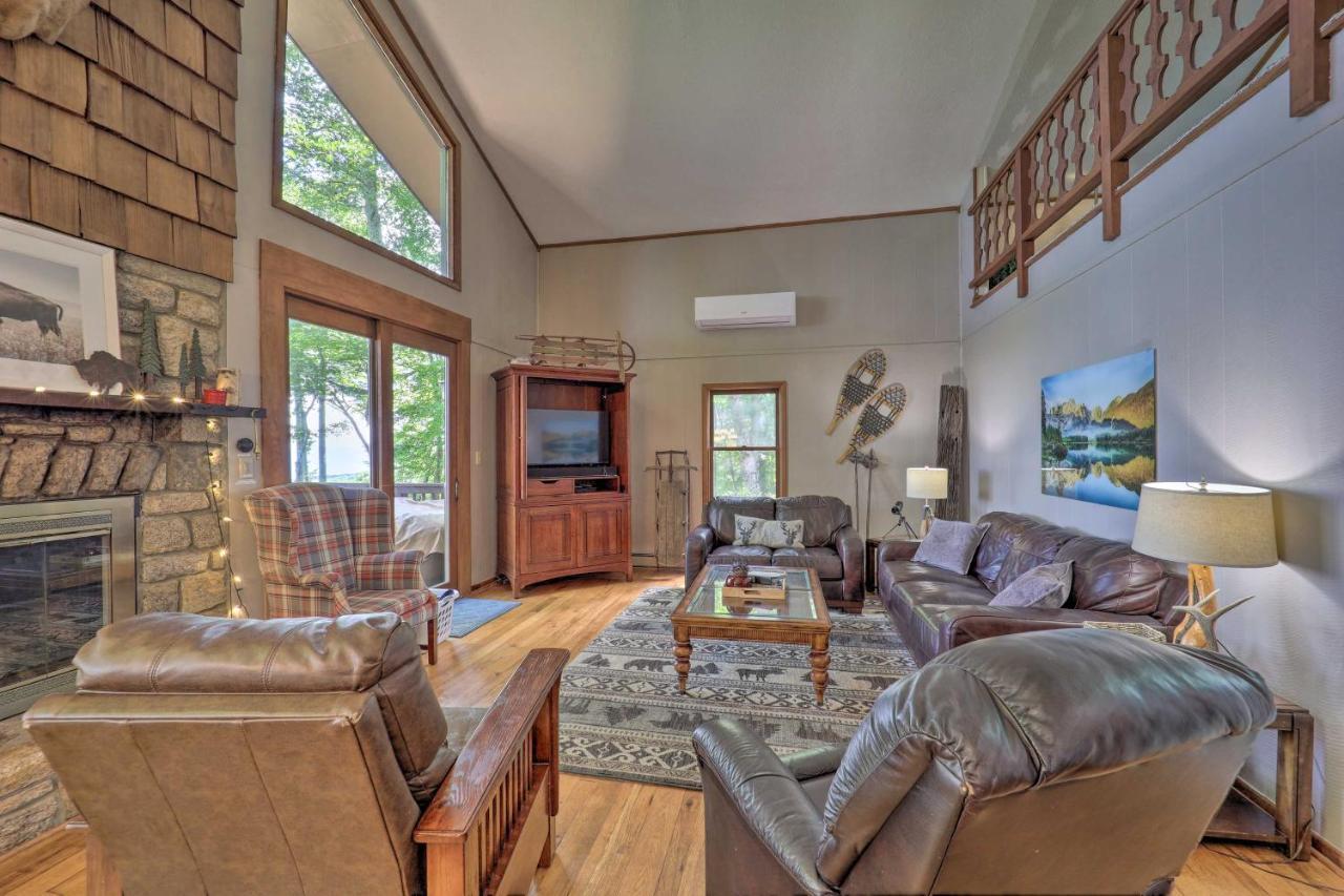 Beech Mountain Cabin Retreat With Hot Tub And Views! Eksteriør billede